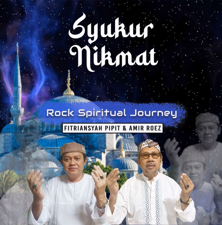 Foto 1 - Fitriansyah Pipit dan Amir Roez, para personal Rock Spiritual Journey. (Dok. Sembilan Production Official).jpg